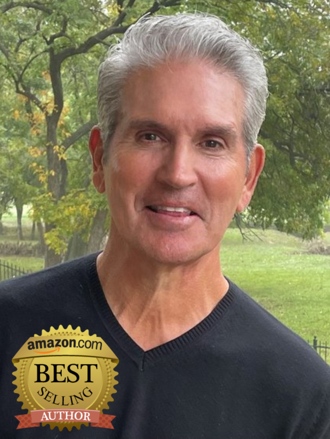 A photograph of author Mike Barnes